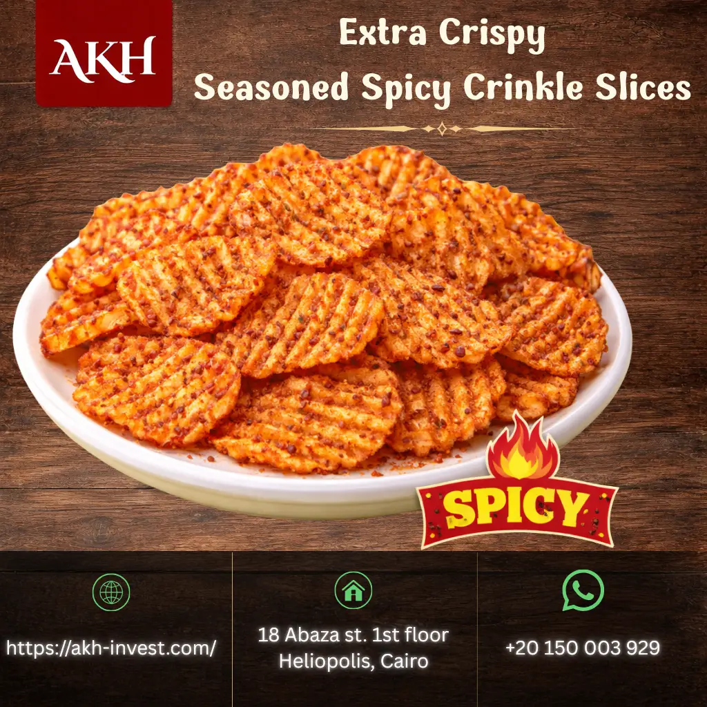 Extra Crispy Seasoned Spicy Crinkle Slices